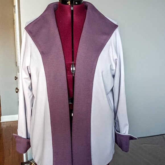 Modern Soul Reversible Open Front Jacket - Picture 3 of 6